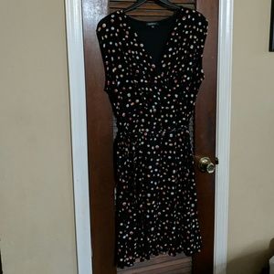 Sweet, slinky dotted dress by Glamour